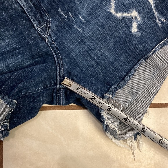 Solo Design Lab Distressed Shorts - Picture 7 of 9